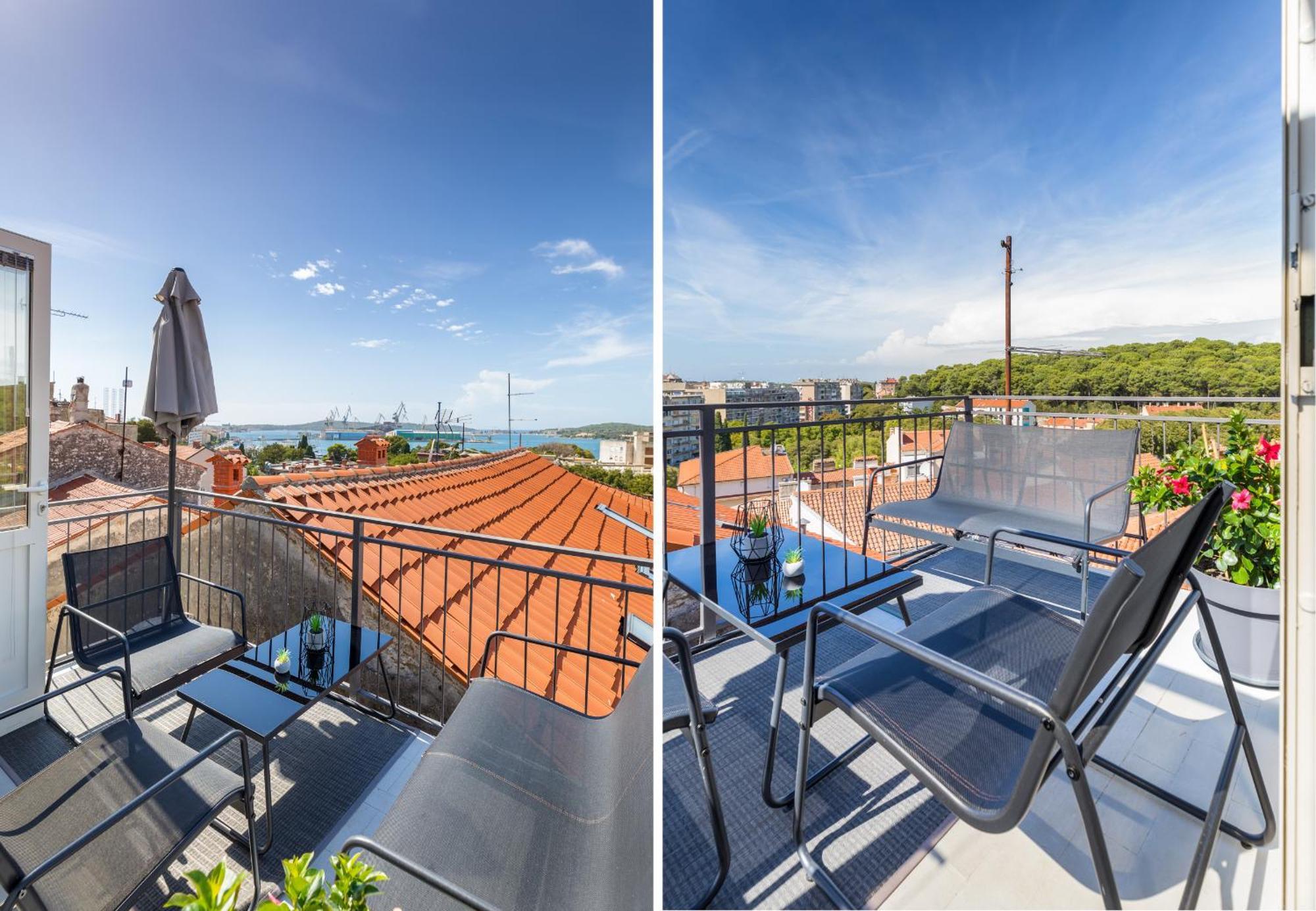 Pula Bay View Apartment Dış mekan fotoğraf
